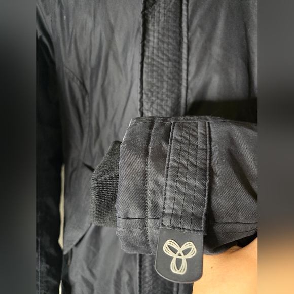 AritziaTna Avoriaz Black Parka Goose Down Water Resistant Jacket Size Small - Picture 6 of 16